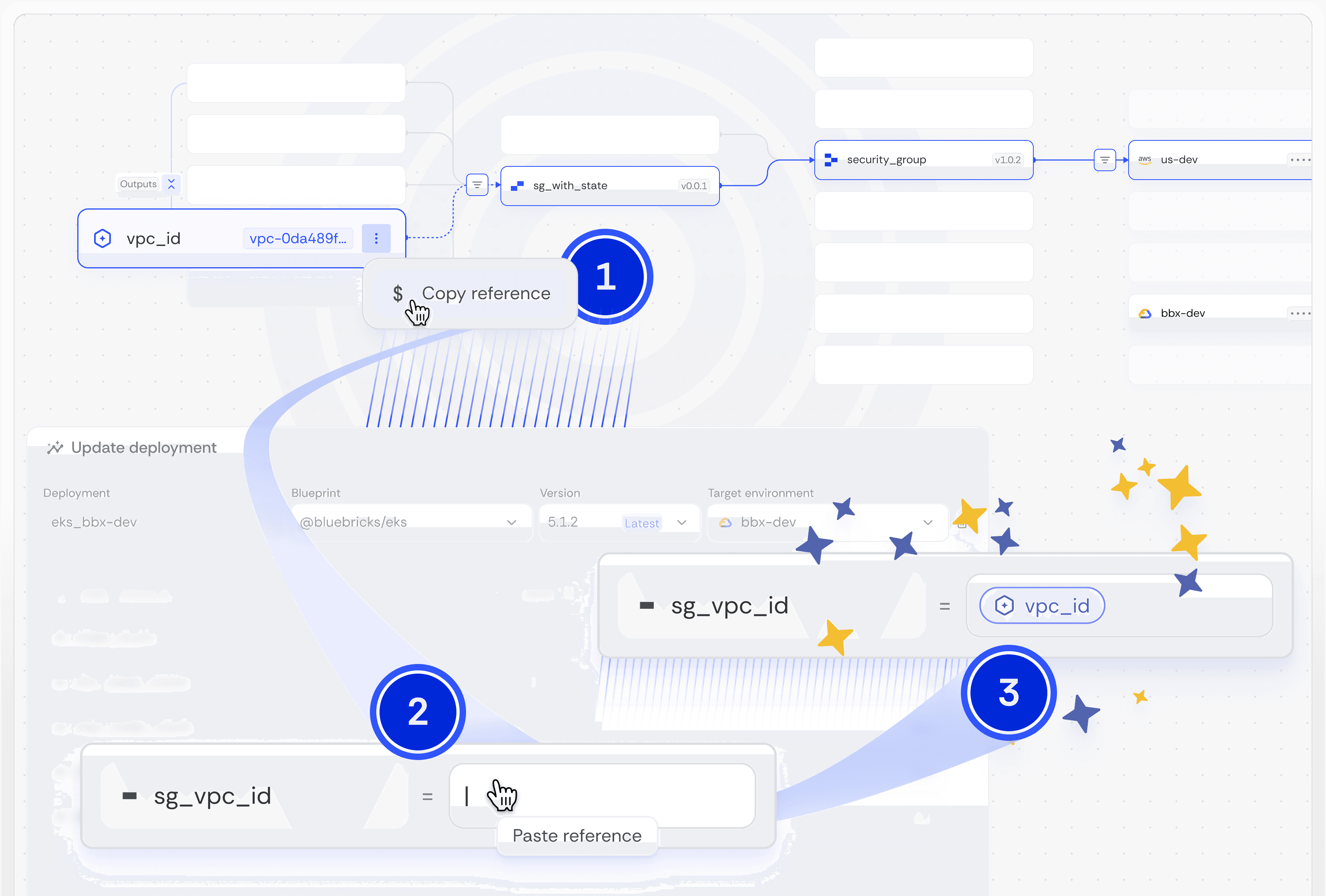Copy Live Value Reference from the Cloud Graph